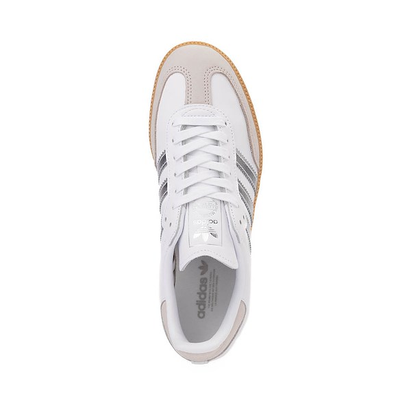 alternate view Womens adidas Samba OG Athletic Shoe - White / Silver / GumALT2