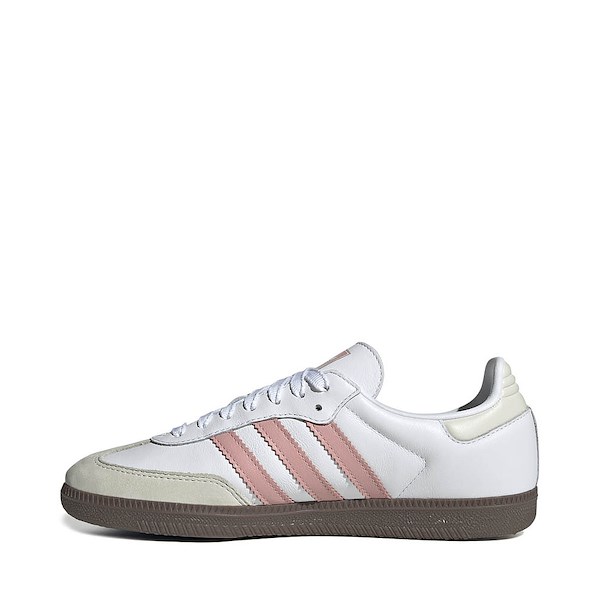 alternate view Womens adidas Samba OG Athletic Shoe - White / MauveALT1