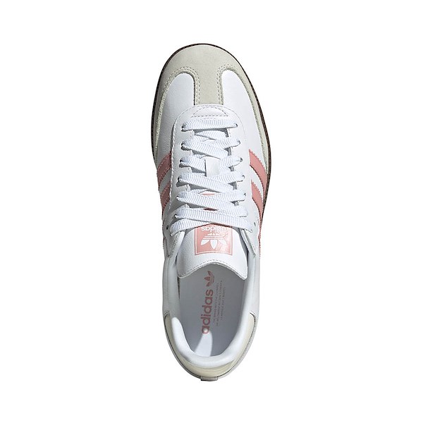 alternate view Womens adidas Samba OG Athletic Shoe - White / MauveALT2