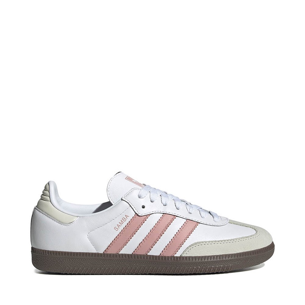 Womens adidas Samba OG Athletic Shoe - White / Mauve