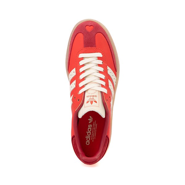 alternate view Womens adidas Sambae Athletic Shoe - Red / CreamALT2