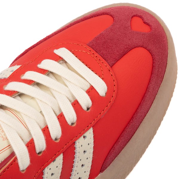 alternate view Womens adidas Sambae Athletic Shoe - Red / CreamALT2B