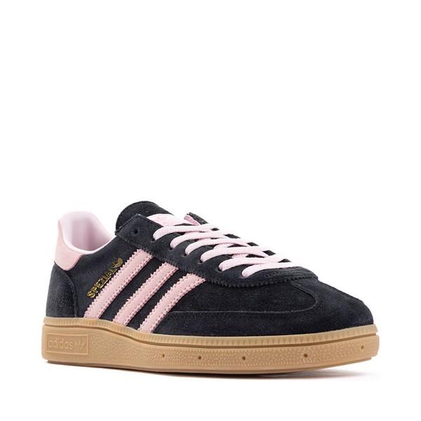 Chaussure athletique adidas Handball Spezial pour femmes Noire Rose pale Gomme JourneysCanada