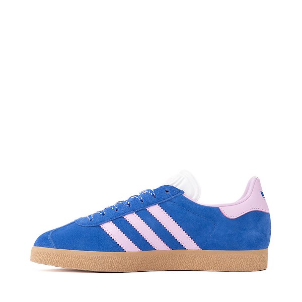 alternate view Womens adidas Gazelle Athletic Shoe - Blue / Orchid Fusion / GumALT1