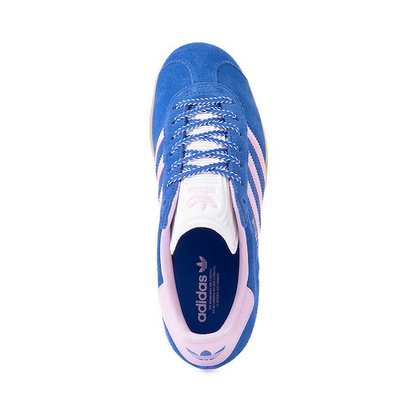 alternate view Womens adidas Gazelle Athletic Shoe - Blue / Orchid Fusion / GumALT2