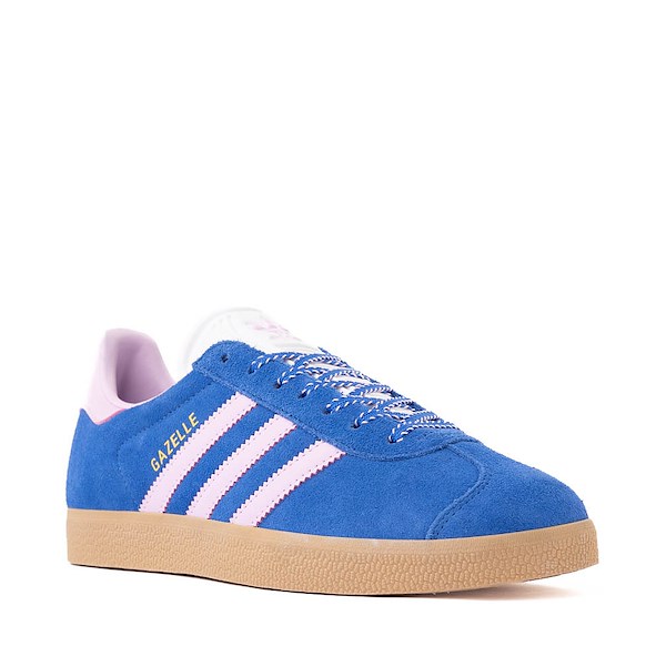 alternate view Womens adidas Gazelle Athletic Shoe - Blue / Orchid Fusion / GumALT5