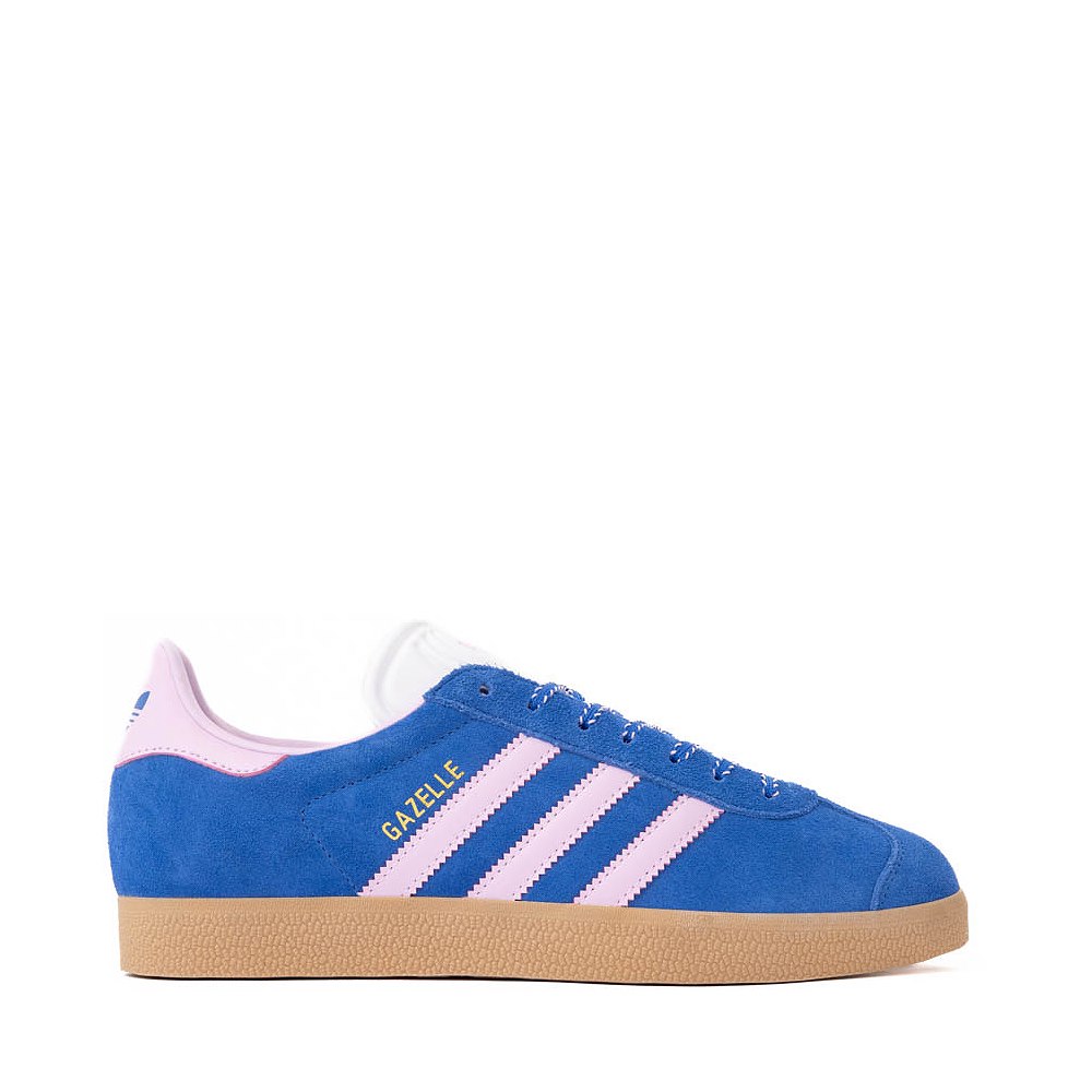 Womens adidas Gazelle Athletic Shoe - Blue / Orchid Fusion / Gum