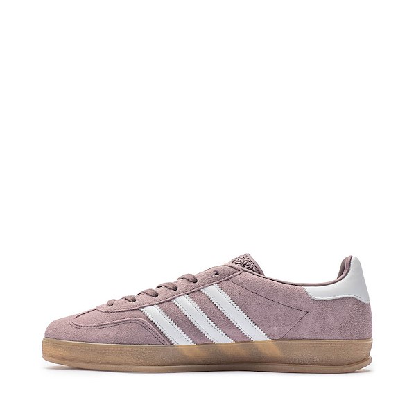 alternate view Womens adidas Gazelle Indoor Athletic Shoe - Shadow Fig / Cloud White / GumALT1