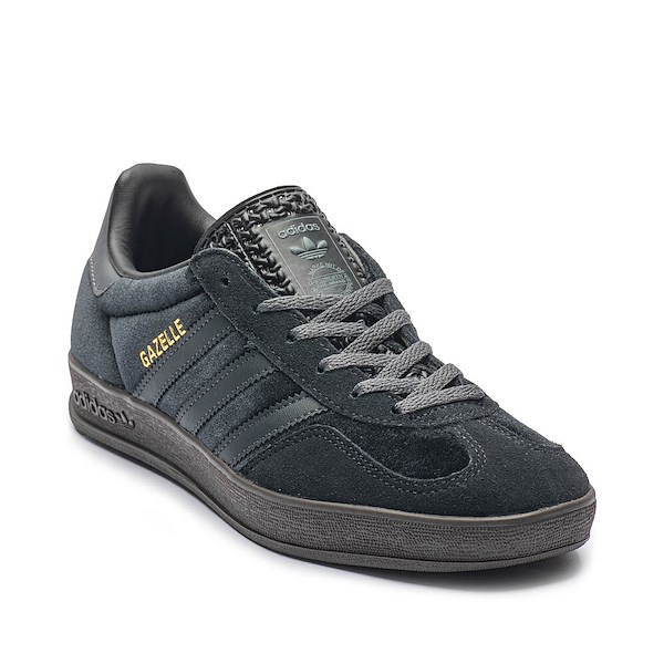 alternate view Womens adidas Gazelle Indoor Athletic Shoe - Core Black / Carbon / Grey FiveALT5