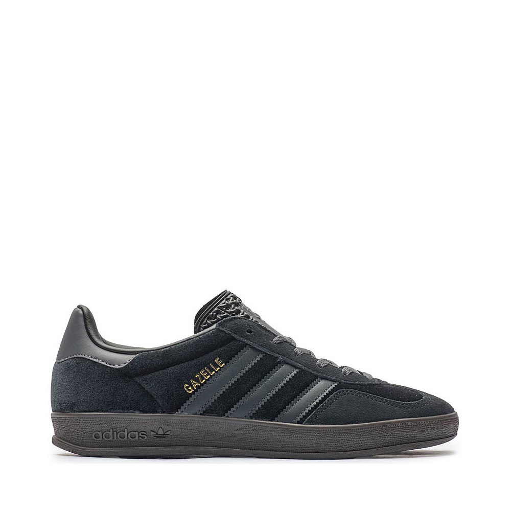 Womens adidas Gazelle Indoor Athletic Shoe Core Black Carbon Grey Five