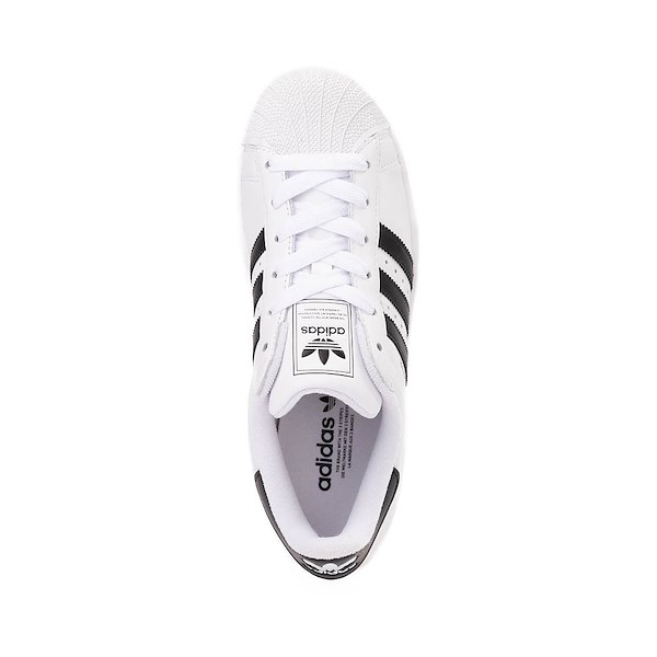 alternate view Chaussure athlétique adidas Superstar II pour femmes - Blanche / NoireALT2