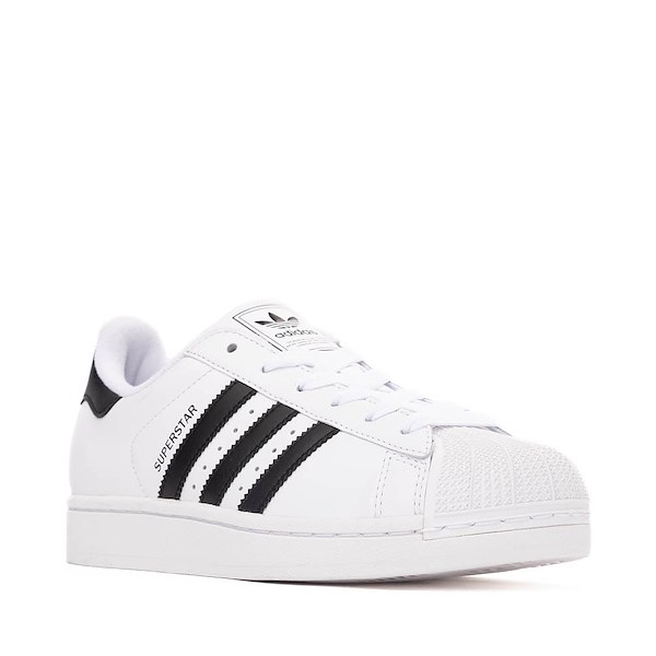 alternate view Chaussure athlétique adidas Superstar II pour femmes - Blanche / NoireALT5