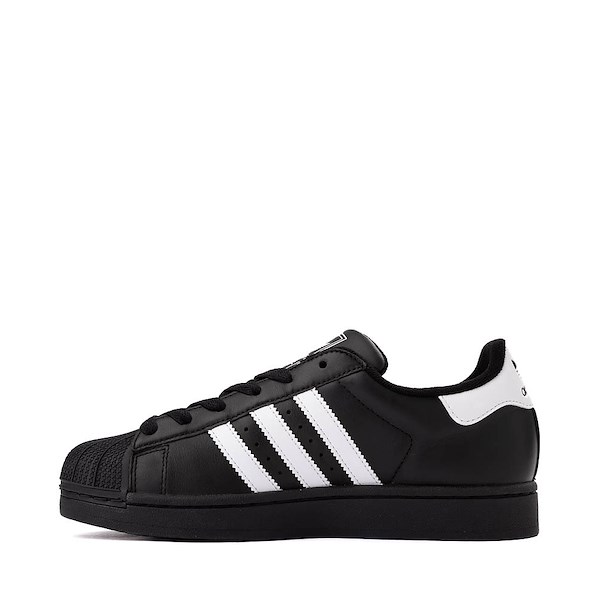 alternate view Chaussure athlétique adidas Superstar II pour femmes - Noire / BlancheALT1