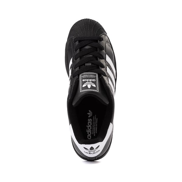 alternate view Chaussure athlétique adidas Superstar II pour femmes - Noire / BlancheALT2