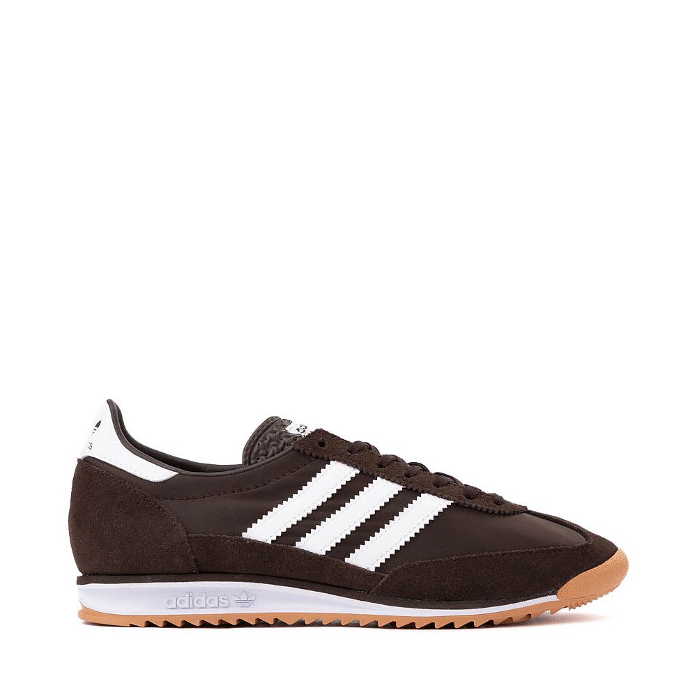 Womens adidas SL 72 OG Athletic Shoe - Dark Brown / White / Gum