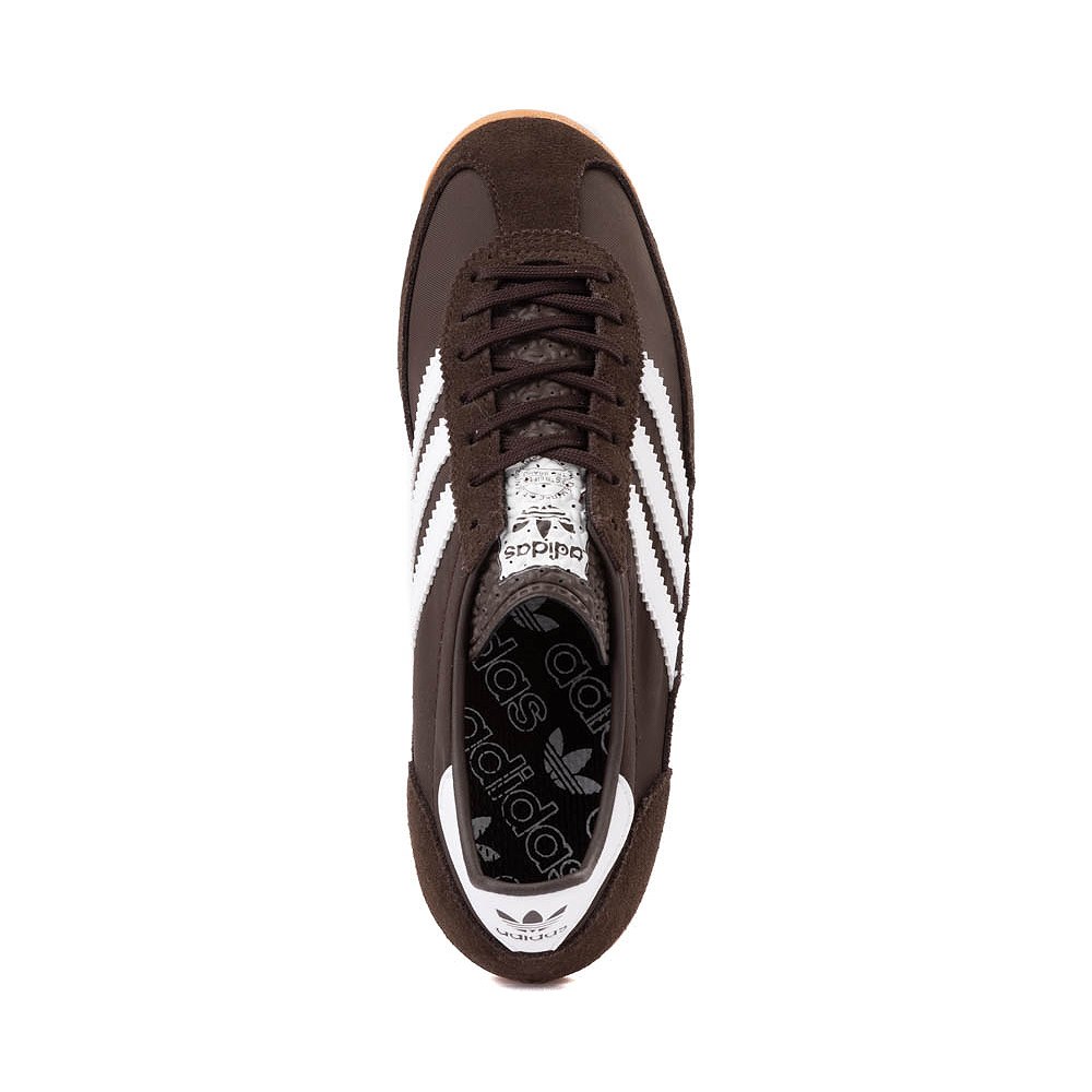 Womens adidas SL 72 OG Athletic Shoe - Dark Brown / White