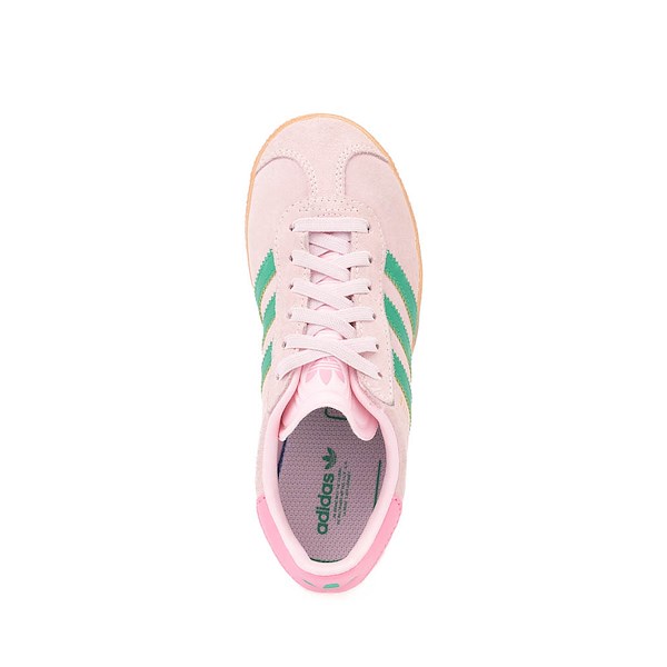 adidas Gazelle Athletic Shoe - Little Kid Clear Pink / Court Green Bliss