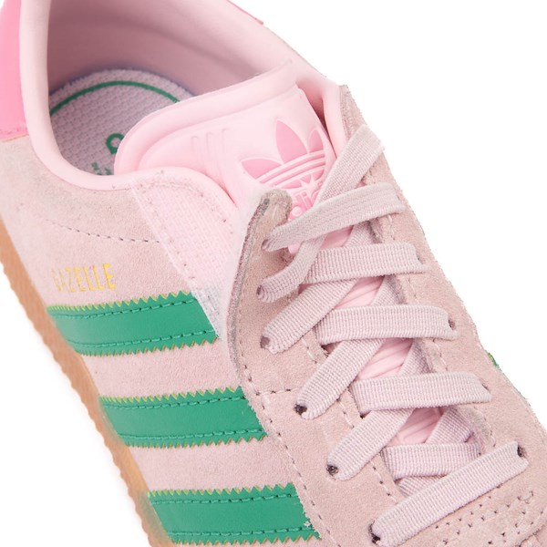 adidas Gazelle Athletic Shoe - Little Kid Clear Pink / Court Green Bliss