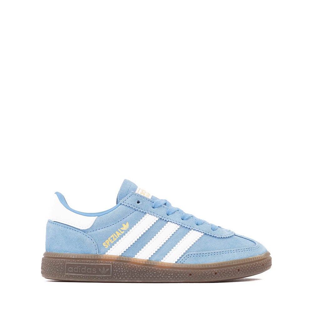 adidas Handball Spezial Athletic Shoe - Little Kid - Light Blue / White / Gum