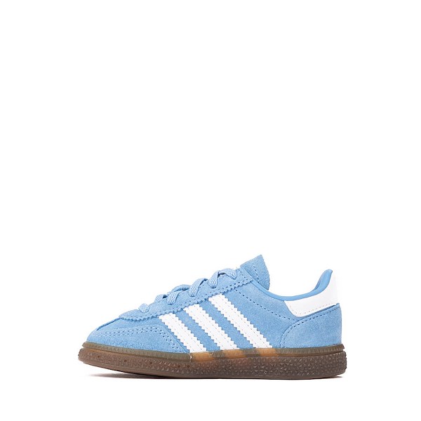 adidas Handball Spezial Comfort Closure Elastic Lace Athletic Shoe - Baby / Toddler Light Blue Cloud White Gum