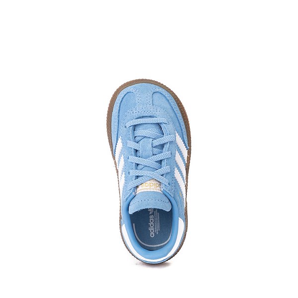 adidas Handball Spezial Comfort Closure Elastic Lace Athletic Shoe - Baby / Toddler Light Blue Cloud White Gum