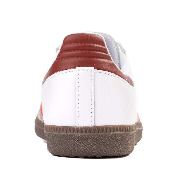 alternate view adidas Samba OG Athletic Shoe - Big Kid - White / Bright Red / Better ScarletALT4