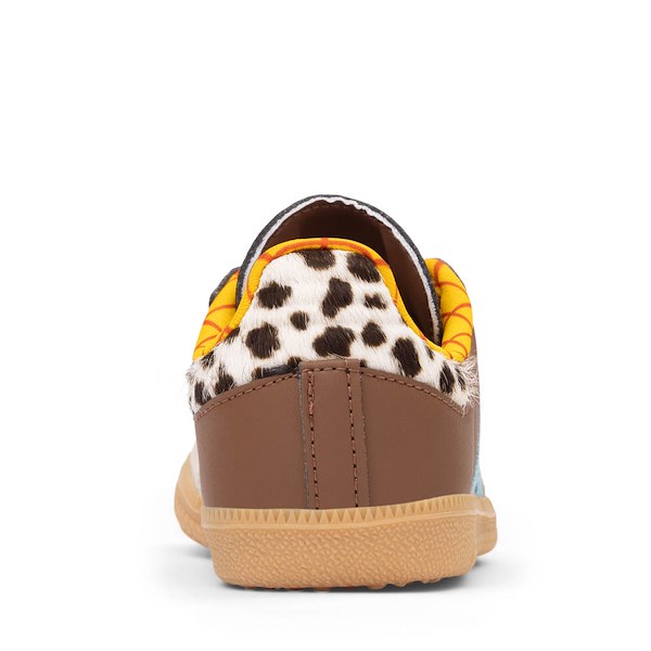 alternate view adidas Disney Pixar Toy Story Samba OG Woody Athletic Shoe - Little Kid - Preloved Brown / Preloved Blue / AluminaALT4