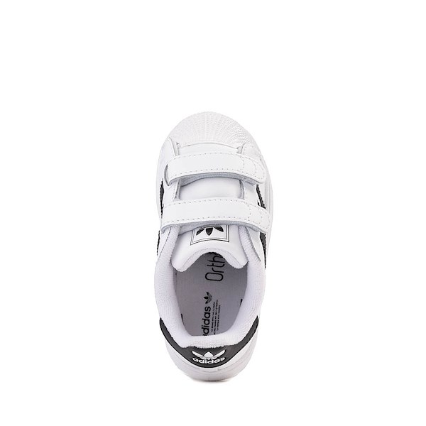 alternate view adidas Superstar II Comfort Closure Athletic Shoe - Baby / Toddler - Cloud White / Core Black / Cloud WhiteALT2