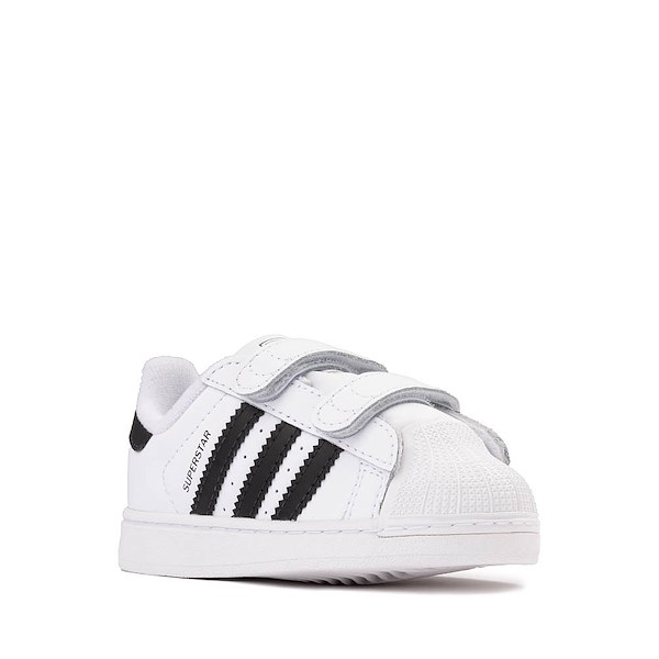 alternate view adidas Superstar II Comfort Closure Athletic Shoe - Baby / Toddler - Cloud White / Core Black / Cloud WhiteALT5