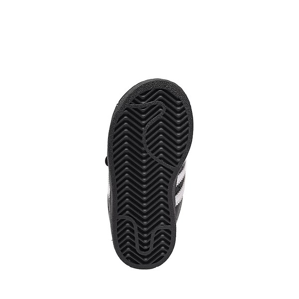 alternate view adidas Superstar II Comfort Closure Athletic Shoe - Baby / Toddler - Core Black / Cloud White / Core BlackALT3