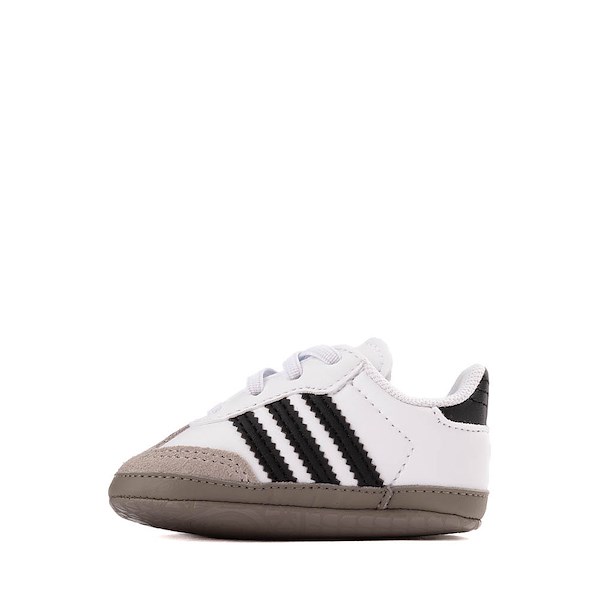 alternate view adidas Samba Crib Shoe - Baby - White / Core Black / Clear GraniteALT1