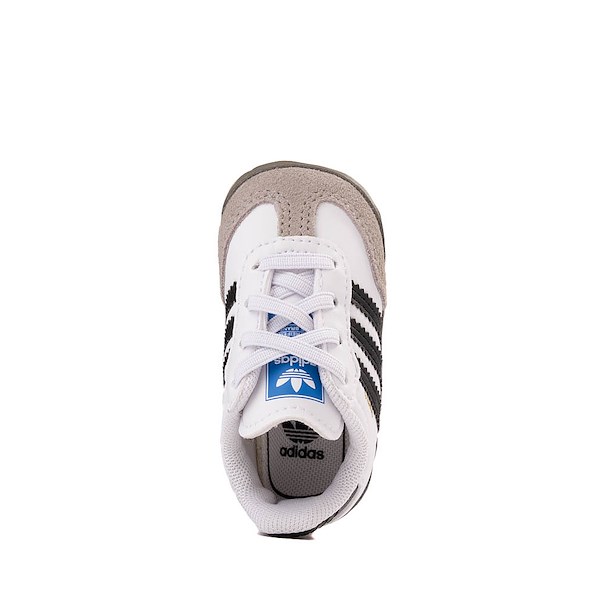 alternate view adidas Samba Crib Shoe - Baby - White / Core Black / Clear GraniteALT2