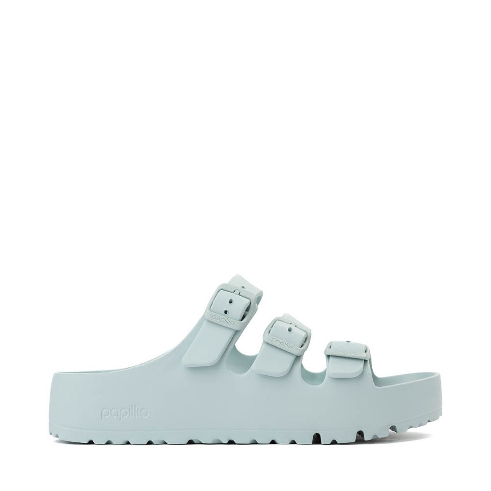 Womens Papillio by Birkenstock&reg; Florida EVA Flex Platform Slide Sandal - Surf Green