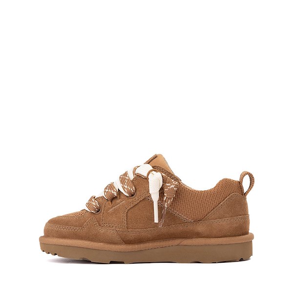alternate view UGG® Lo Lowmel Sneaker - Little Kid / Big Kid - ChestnutALT1