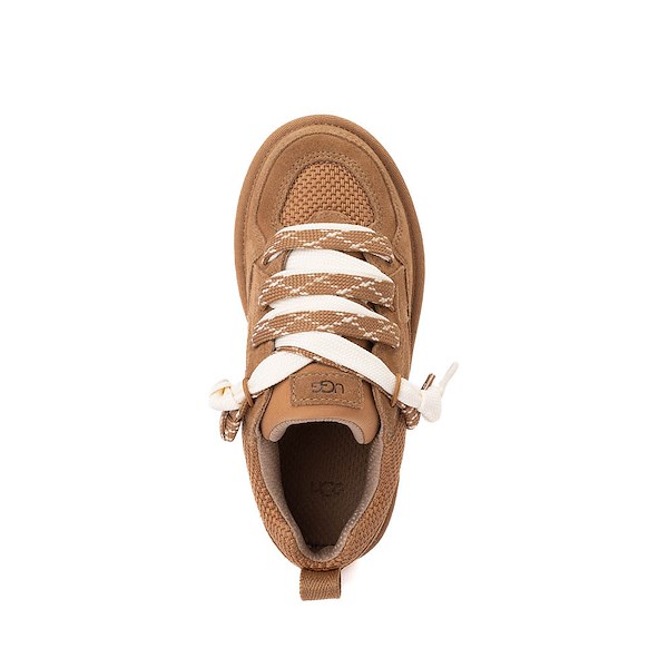 alternate view UGG® Lo Lowmel Sneaker - Little Kid / Big Kid - ChestnutALT2