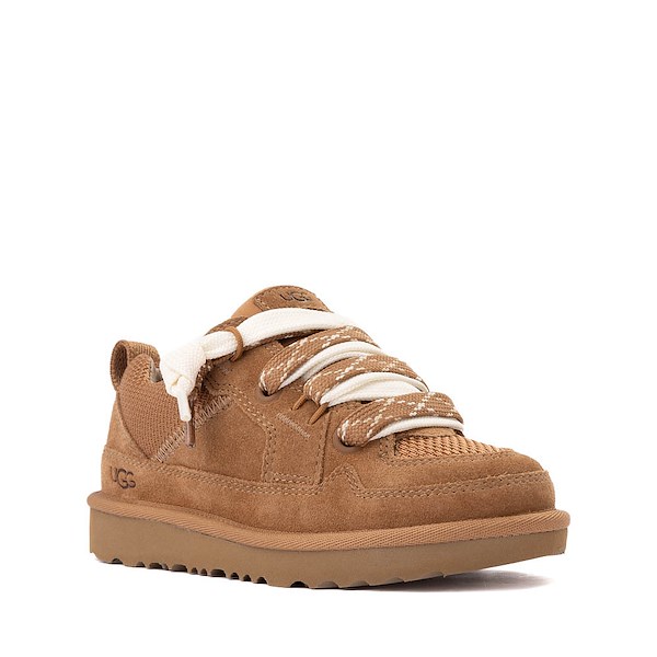 alternate view UGG® Lo Lowmel Sneaker - Little Kid / Big Kid - ChestnutALT5