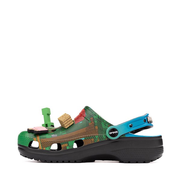 alternate view Sabot classique Minecraft x Crocs - Vert / MulticoloreALT1