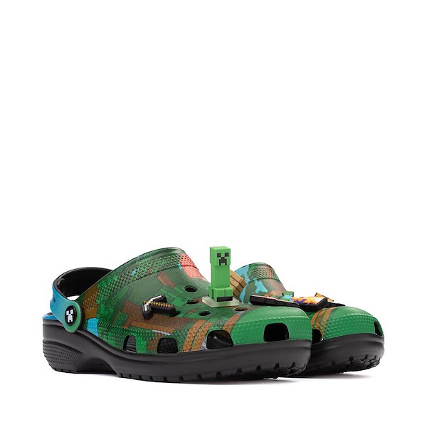 alternate view Sabot classique Minecraft x Crocs - Vert / MulticoloreALT5