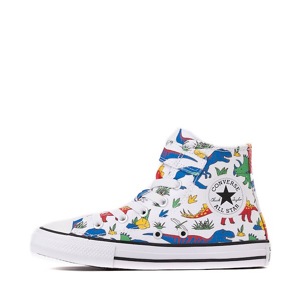 alternate view Converse Chuck Taylor All Star Dinocons High-Top Sneaker - Little Kid - WhiteALT1