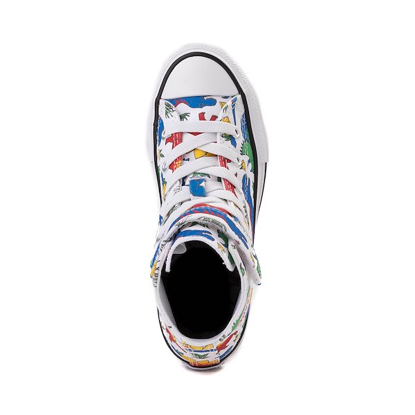 alternate view Converse Chuck Taylor All Star Dinocons High-Top Sneaker - Little Kid - WhiteALT2
