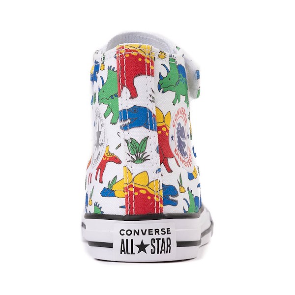 alternate view Converse Chuck Taylor All Star Dinocons High-Top Sneaker - Little Kid - WhiteALT4