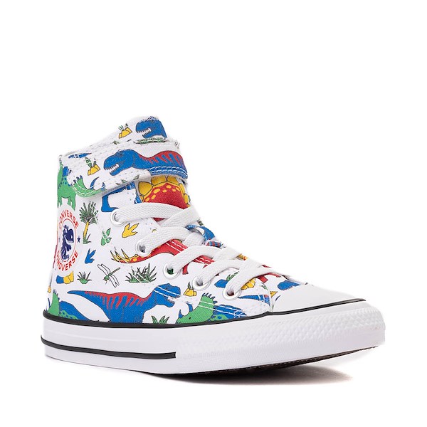 alternate view Converse Chuck Taylor All Star Dinocons High-Top Sneaker - Little Kid - WhiteALT5