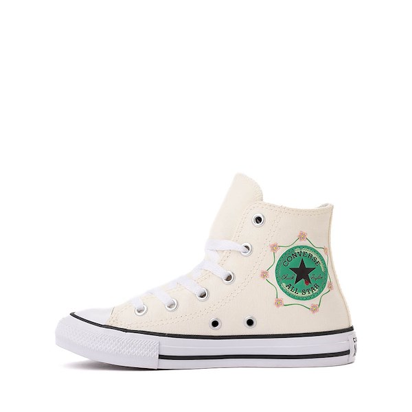 alternate view Converse Chuck Taylor All Star Hi Frog Garden Sneaker - Little Kid - EgretALT1