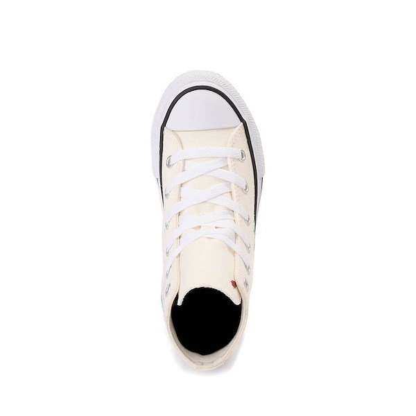 alternate view Converse Chuck Taylor All Star Hi Frog Garden Sneaker - Little Kid - EgretALT2