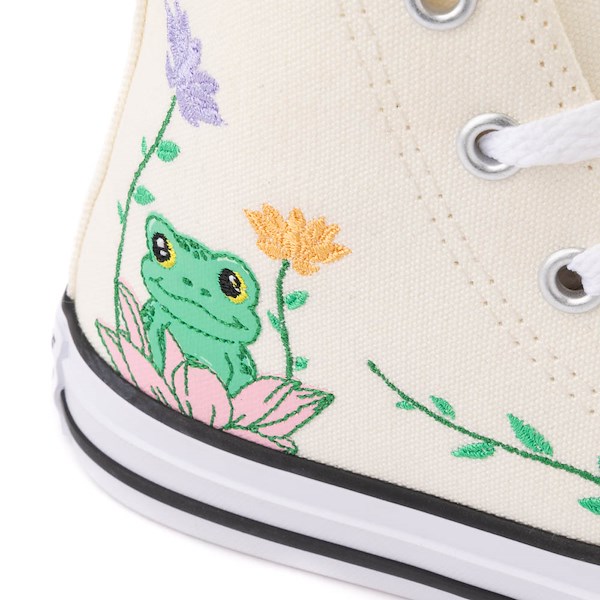 alternate view Converse Chuck Taylor All Star Hi Frog Garden Sneaker - Little Kid - EgretALT5B