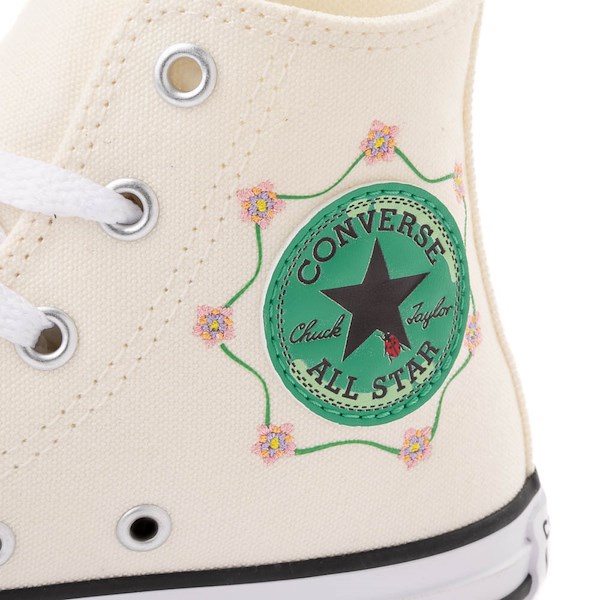 alternate view Converse Chuck Taylor All Star Hi Frog Garden Sneaker - Little Kid - EgretALT5C