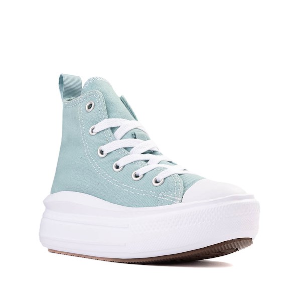 alternate view Converse Chuck Taylor All Star Move Color Pop Platform High-Top Sneaker - Little Kid - Vernal PoolALT5