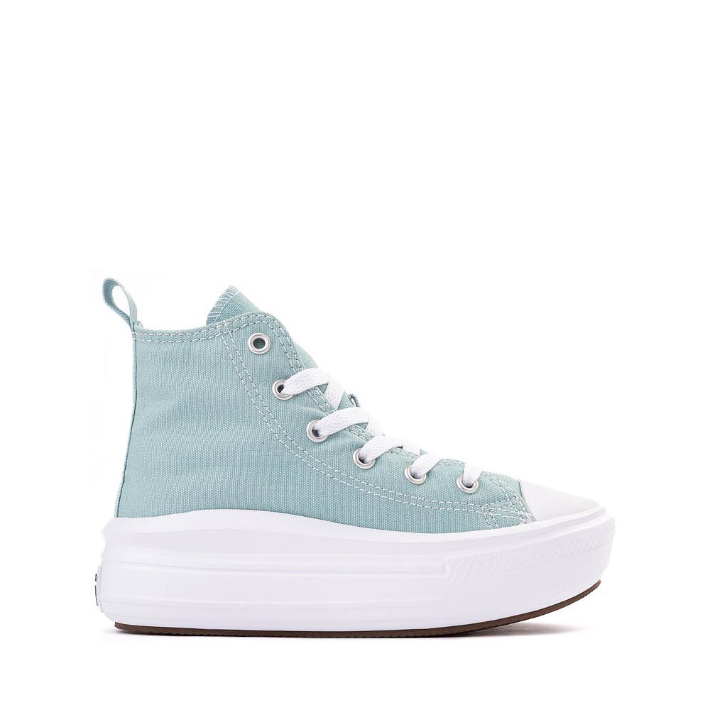 Converse Chuck Taylor All Star Move Color Pop Platform High-Top Sneaker - Little Kid - Vernal Pool