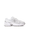 White/Silver Metallic