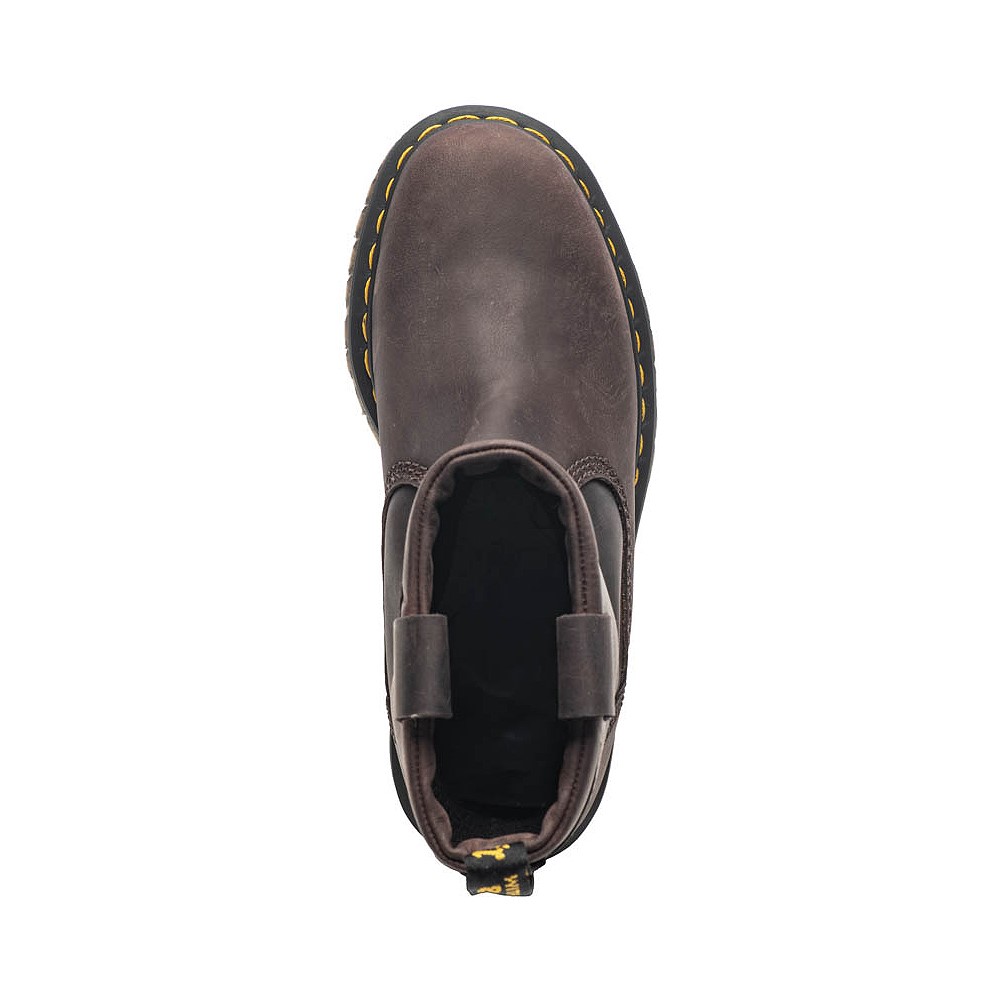 Dr. Martens Anistone Biker Boot - Dark Brown | JourneysCanada